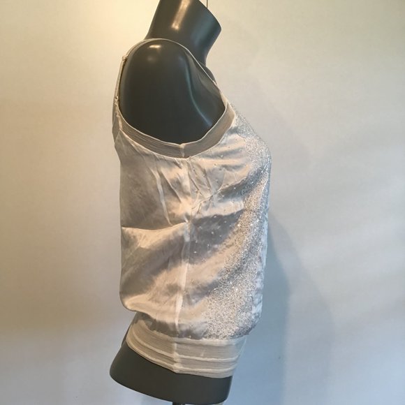 Embellished Satin Camisole with Side Tie Size S - Picture 2 of 12